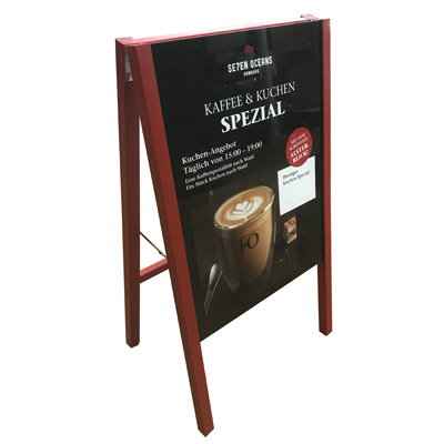 Kundenstopper Aufsteller DIN A0