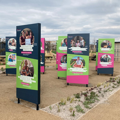 Bundesgartenschau Mannheim Präsentationswände Landfrauen Präsentation Landfrauenverband Württemberg-Baden e.V.