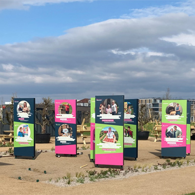 Bundesgartenschau Mannheim Präsentationswände Landfrauen Präsentation Landfrauenverband Württemberg-Baden e.V.