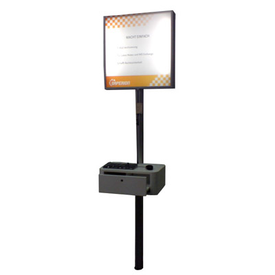 Leuchtdisplay PC-Tisch Diepholz