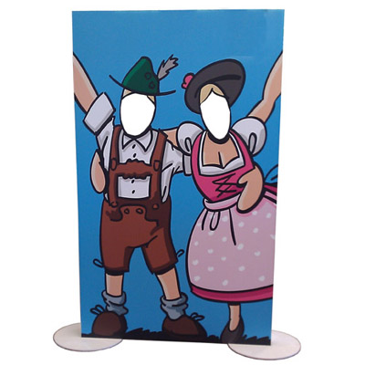 Standdisplay Photodisplay Alpen