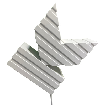 Drehdisplay 3D Buchstabe gefräst und lackiert