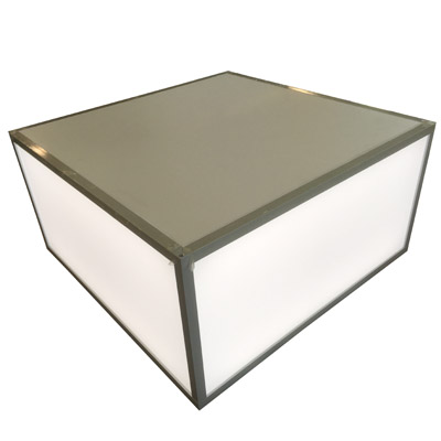 Leuchtdisplay Podest Work