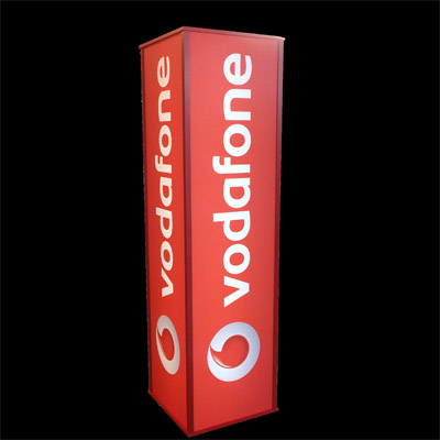 Leuchtsule Vodafone Logo