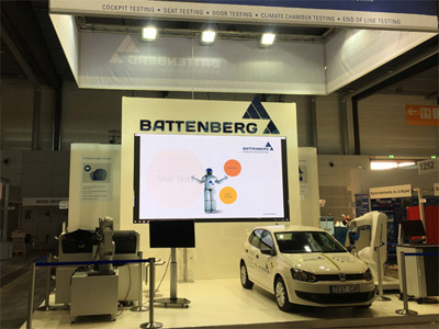 LED WAND Bildsplitwand