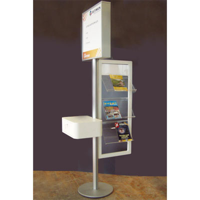 Prospektstnder Ravensburg Holz/Plexiglas