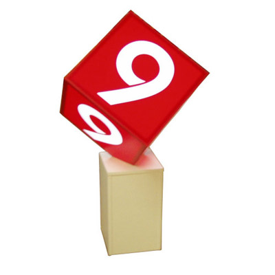 Leuchtdisplaywrfel Rhein