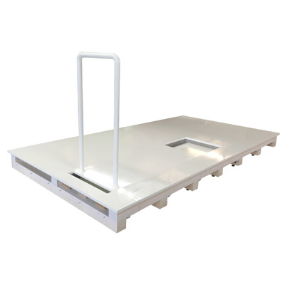 Sonderpodest mit Rahmen und Bgel