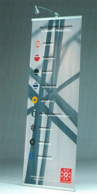 Rollupdisplay Vario D5 String