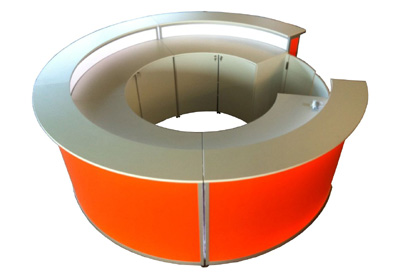 Rundtheke Leuchttheke Osnabrck