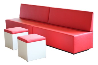 Hocker Luzern Art.Nr. 001164/1 Bank Luzern Art.Nr. 001164/2