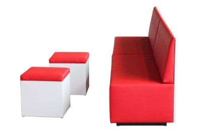 Hocker Luzern Art.Nr. 001164/1 Bank Luzern Art.Nr. 001164/2