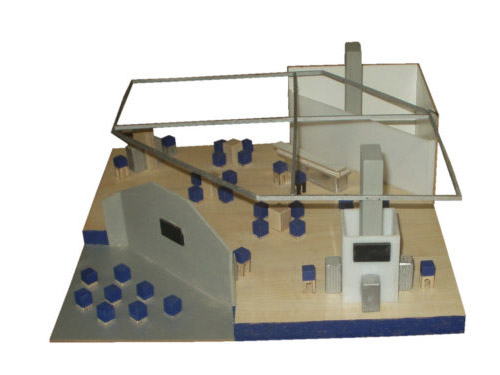 Modell Messestand Sven