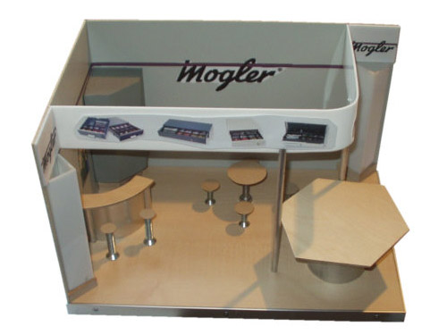 Modell Messestand Mogler Kassensysteme 2004