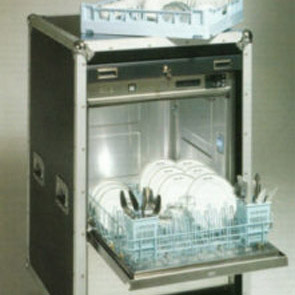 Kofferkche, Koffersple, Kofferkhlschrank, Minikchen, Messekchen