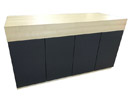 Sideboard Flexibel unterschiedliche Holzelemente Schrankteile Platte