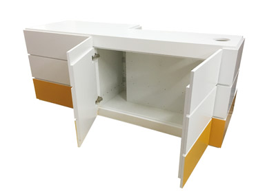 Messetheke Podest Pr�senter