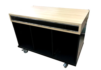 Alurahmen mit Rollen Outdoortische Outdoorm�bel Gartenk�chen 