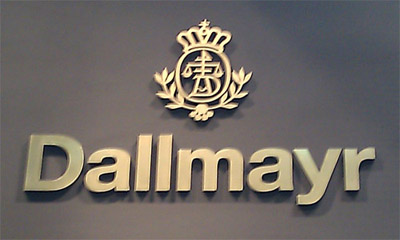 3D Logo kunststoff/messing