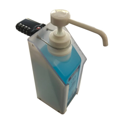 Hygienespender mit Metallfu