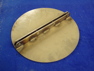 Displayhalterung geschweit