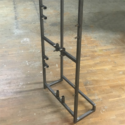 Schweiaufbau Halterung