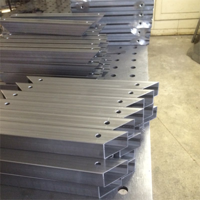 Schweiaufbau Tischgestell