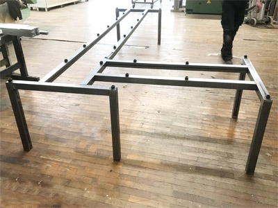 Tischgestell geschweit