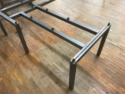 Tischgestell geschweit