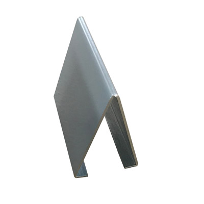 Tischaufsteller Info gebogen und abgekantet lackiert oder beklebt