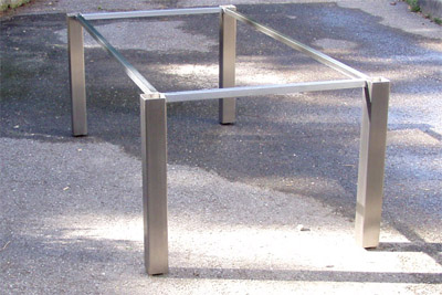 Tischgestell geschweit