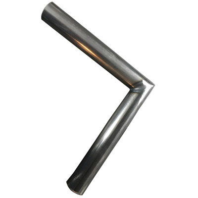 Winkelrohr aus Metall als Mbelverbinder