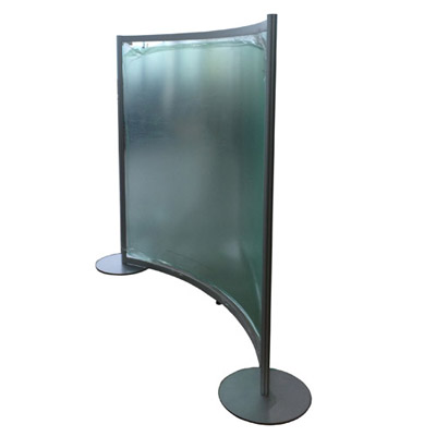 Systemstellwand R8 Bogenfuß