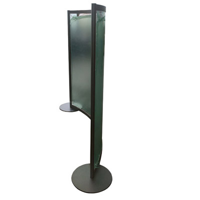 Systemstellwand R8 Bogenfuß