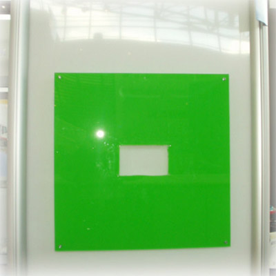 Stellwand System rundes Profil 4 Ecken