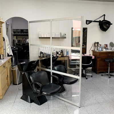 Hygienewand Virenschutzwand Stellwand Raumteiler Hygiene Verkauf Arbeitsplatzschutz