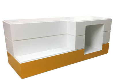 Messetheke Podest Prsenter