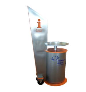 Stehpult Promotiontheke PC Tisch Pascal