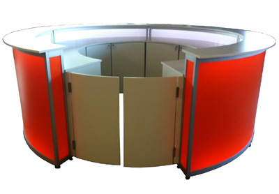 Rundtheke Leuchttheke Osnabrck