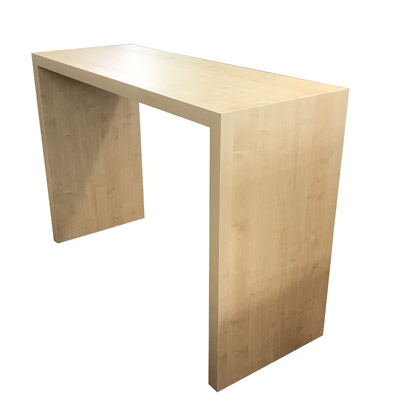 Brckentisch Alpirsbach Ahorn HPL beschichtet