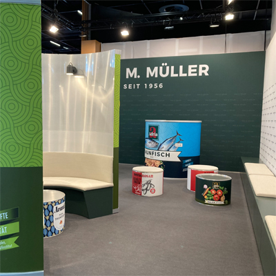 Serie aus Alu mit bedruckter Folie Sonderanfertigung