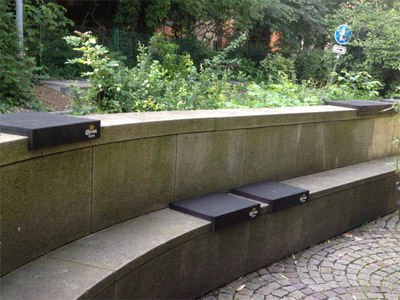 Sitzbank Hocker exklusive Sonderanfertigung fr groe Treppen